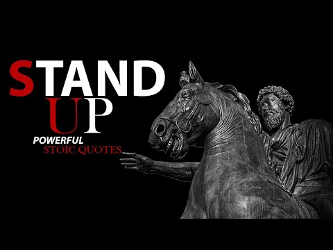 STAND UP - Stoic Quotes [POWERFUL]