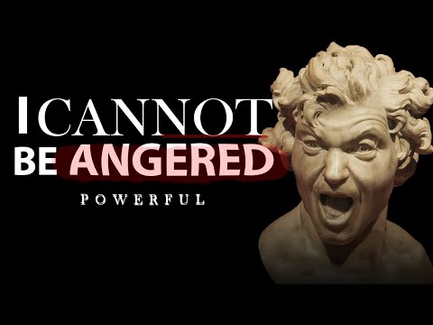 I CANNOT BE ANGERED - Stoicism