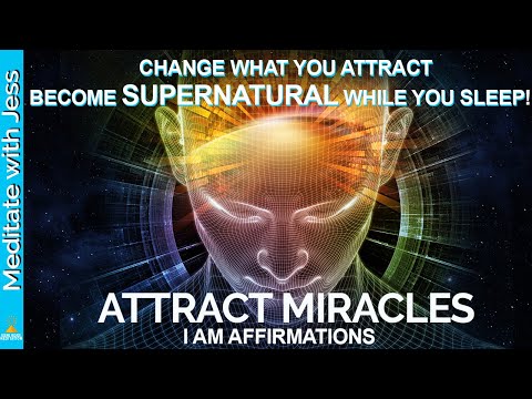 Miracle Affirmations While You Sleep | Attract Miracles Reprogram Your Mind for Miraculous POWERFUL!