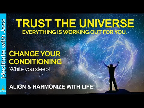 528Hz TRUST THE UNIVERSE | Everything Is Always Working Out For You | Positive SLEEP Affirmations