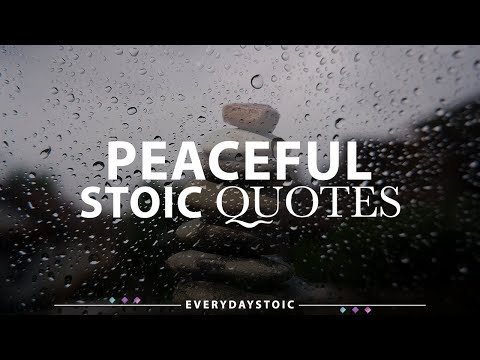 PEACEFUL QUOTES  ( RAIN SOUND )