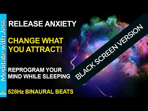 Black screen POSITIVE AFFIRMATIONS to RELEASE ANXIETY Enhance TRUST While You Sleep RAIN MUSIC.