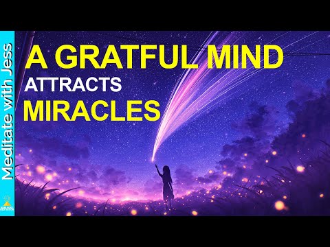 Attract Miracles | Gratitude Affirmations | Law Of Attraction | Positive Affirmation While You Sleep