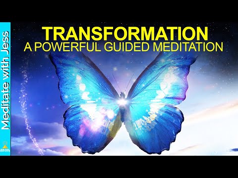 Powerful Guided Meditation For Transformation.  Become The Butterfly! Change Your Life.