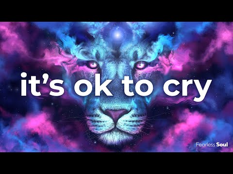 it's ok to cry - those tears will dry