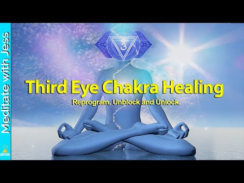 I Am Affirmations for Enhanced Intuition. Reprogram & Heal The Third Eye Chakra | Guided Meditation