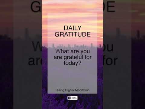 Daily Gratitude | What are you grateful for today? | Gratitude | Shorts