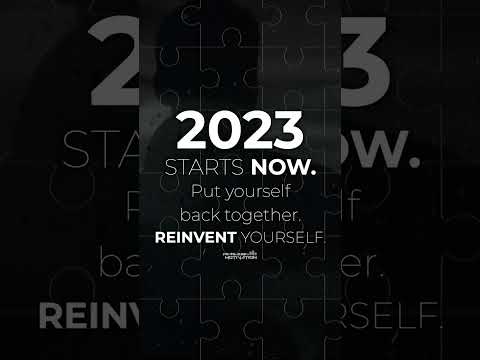 2023 STARTS NOW! It's Time To Reinvent Yourself! #shorts