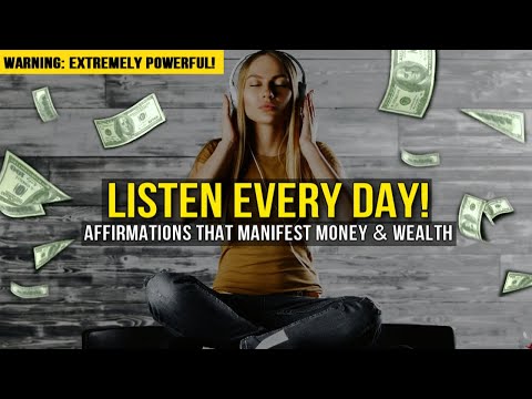 Affirmations to Manifest Money & Wealth ("Possibility Thinking" Affirmations) Law of Attraction