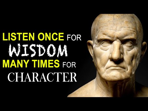 BECOME WISE - Stoic Affirmations 'listen for week to develop the character'