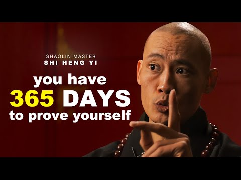 THIS IS THE YEAR YOUR LIFE BEGINS [ Shaolin Master Shi Heng Yi ] * will change your life*