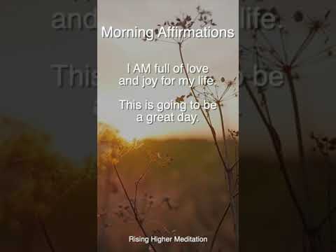 Morning Affirmations | Daily affirmations | Shorts | Great Day Affirmations | Raise your Vibration