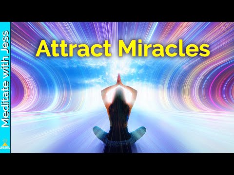 Guided Sleep Meditation: ATTRACT MIRACLES While You SLEEP! Powerful! Get "In Flow" With The Universe