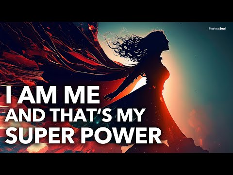 This song is like an AFFIRMATION for your SOUL 🙏🏽💙 (Super Human Official Lyric Video) Fearless Soul