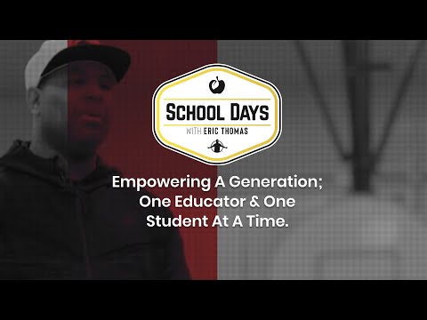 EDUCATOR EMPOWERMENT HOUR WITH DR. ERIC THOMAS & TEAM