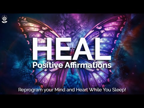 528Hz Positive I AM Affirmations: HEAL A Broken HEART | Reprogram Your Mind & Heart While You SLEEP