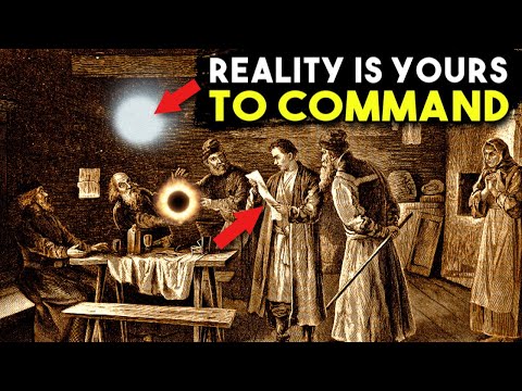 This will show you how to "control reality with your mind"